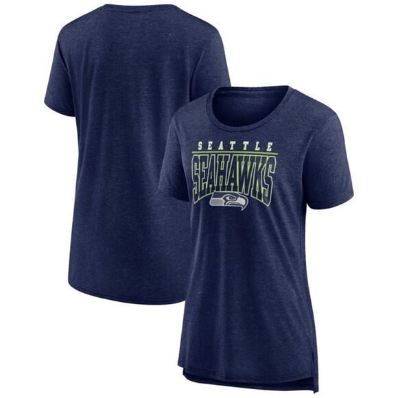 NFL Seattle Seahawks Women's Champ Caliber Heather Short Sleeve T-Shirt - XL - Picture 1 of 8